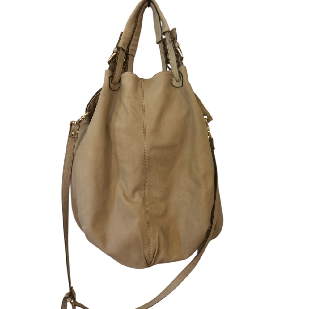 Maddalena Scanu Italian Tan Leather Shoulder Bag – Boho Style